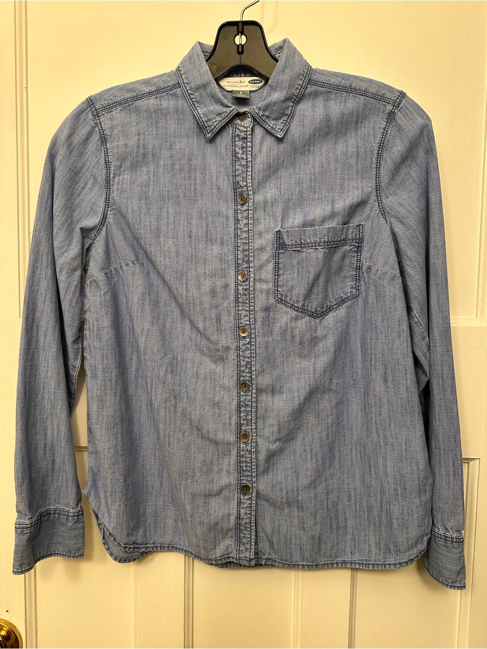 ⭐️ Old Navy Small Light Cotton Denim Button-Up Shirt